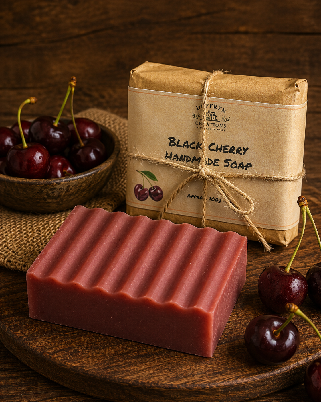 Black Cherry Handmade Soap