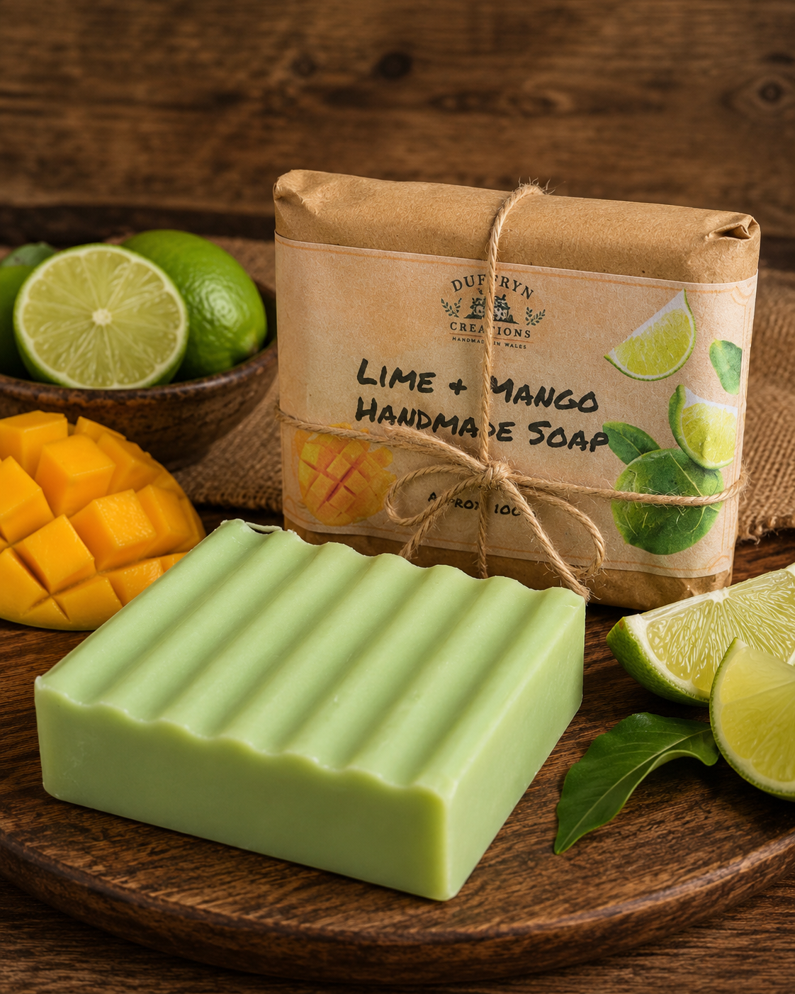 Lime & Mango handmade Soap