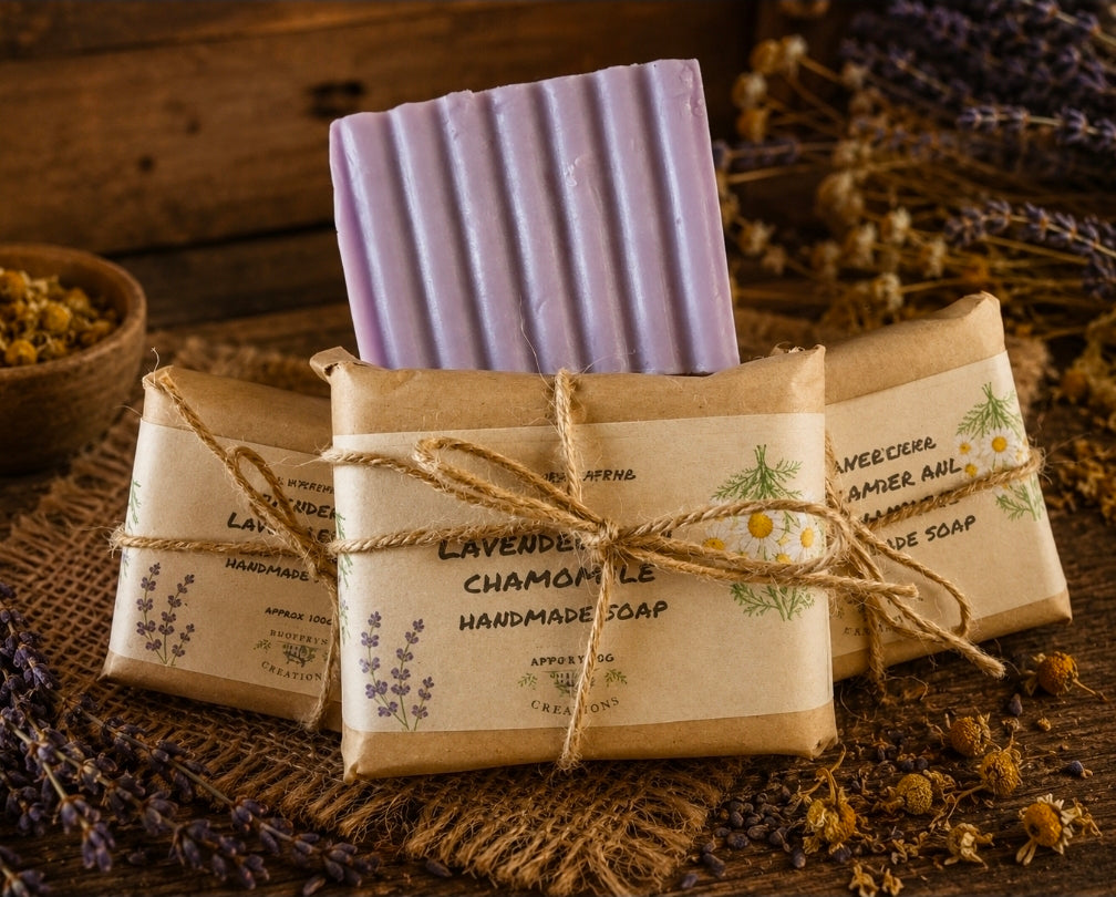 Lavender & Chamomile, Sleepytime Handmade Soap