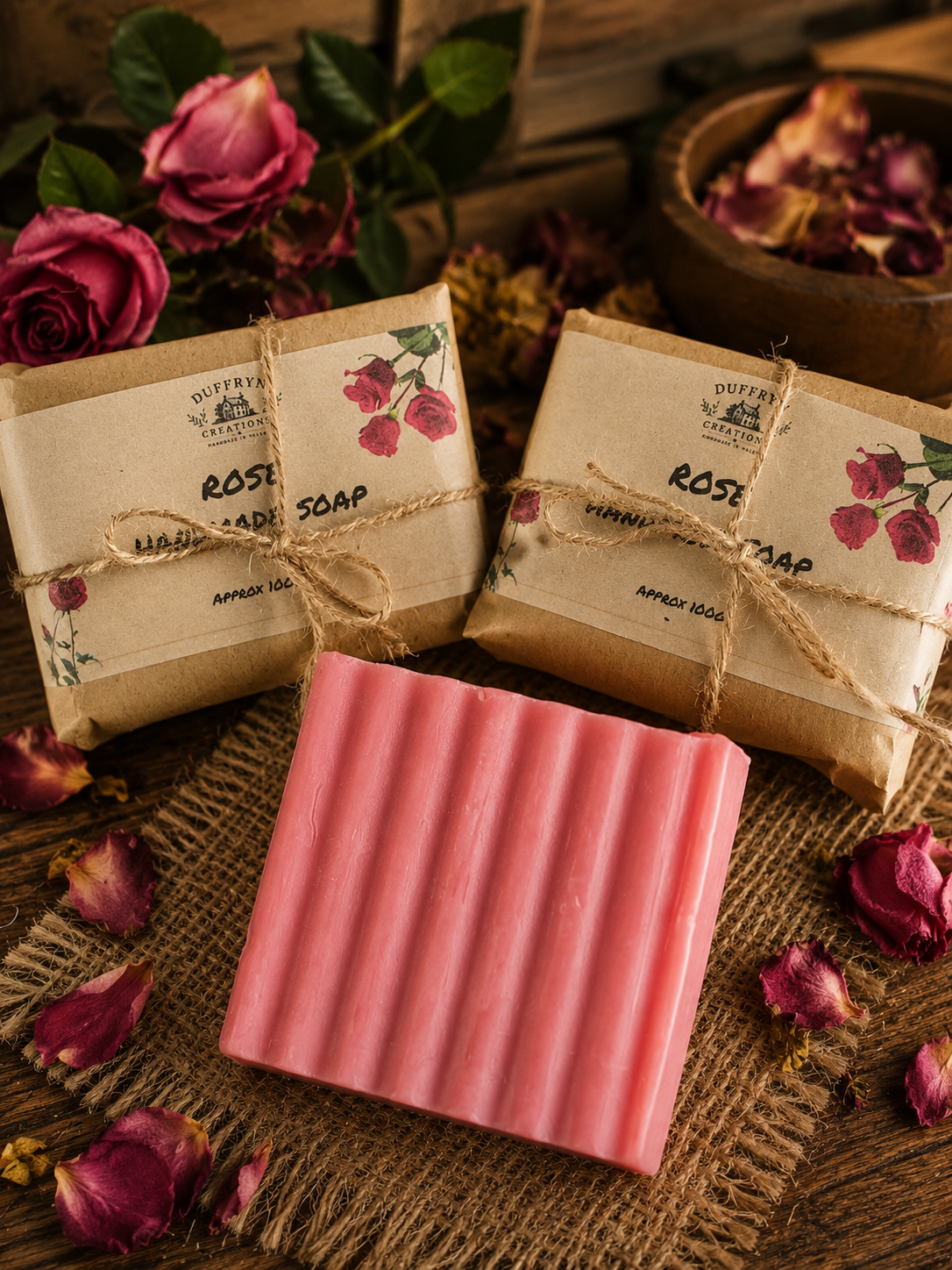 Rose scented Handmade Soap