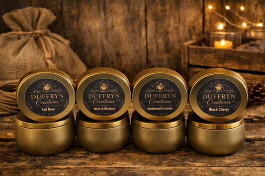 Handmade Scented Candles in Tin